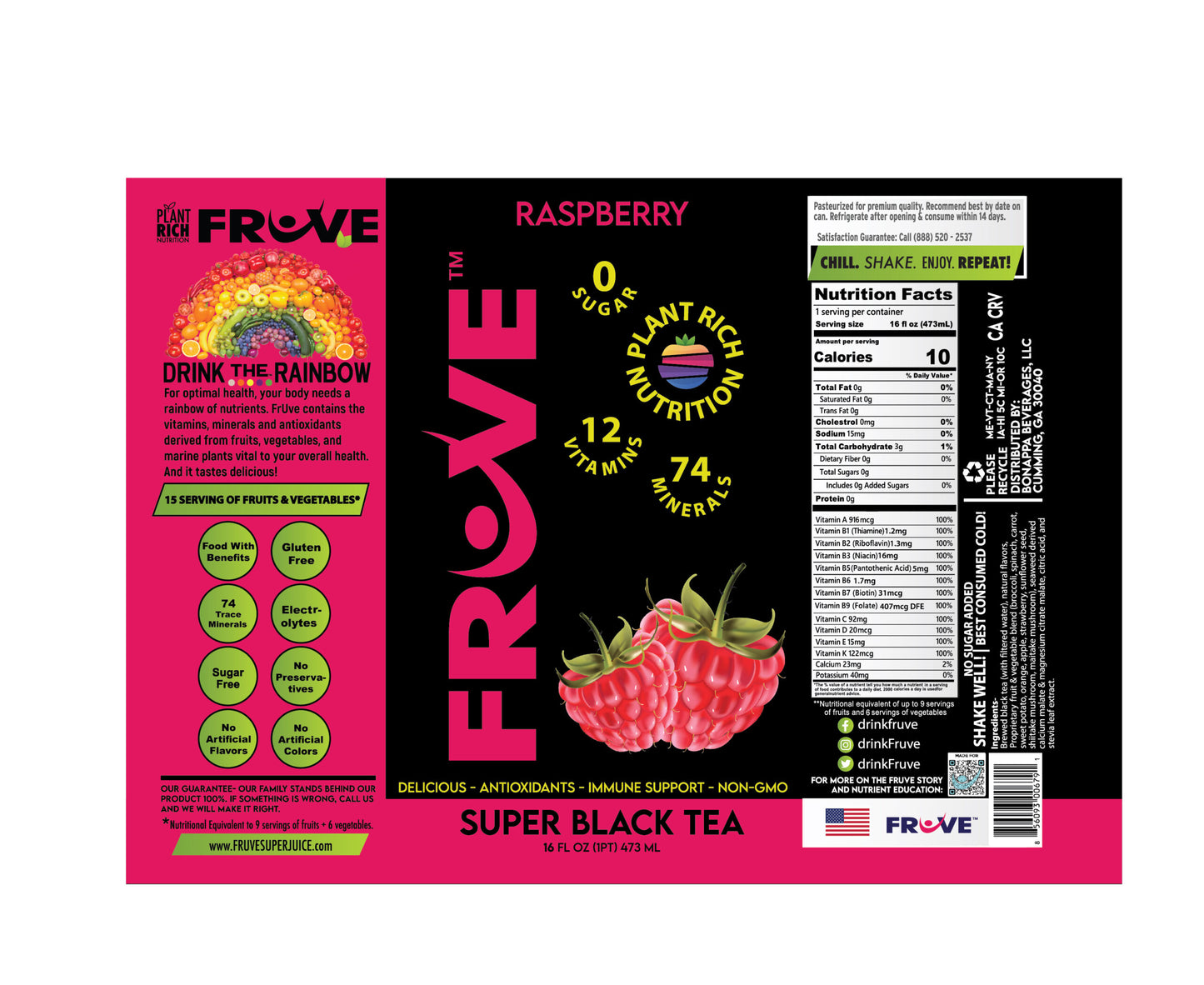 Super Tea Black Raspberry