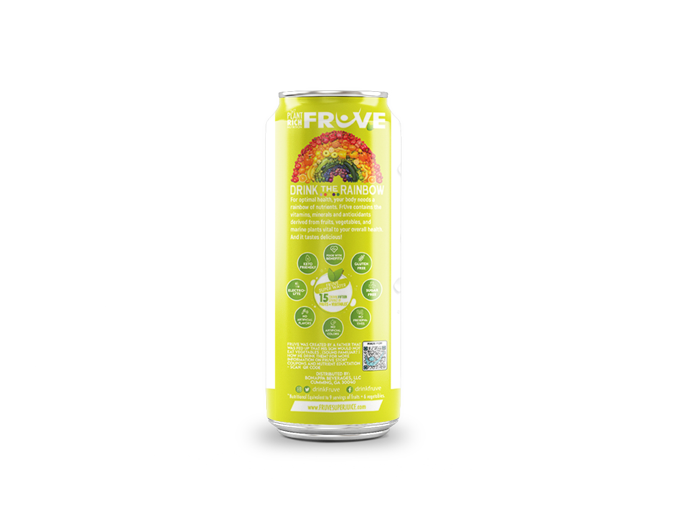 Super Water Lemon Lime FrUve