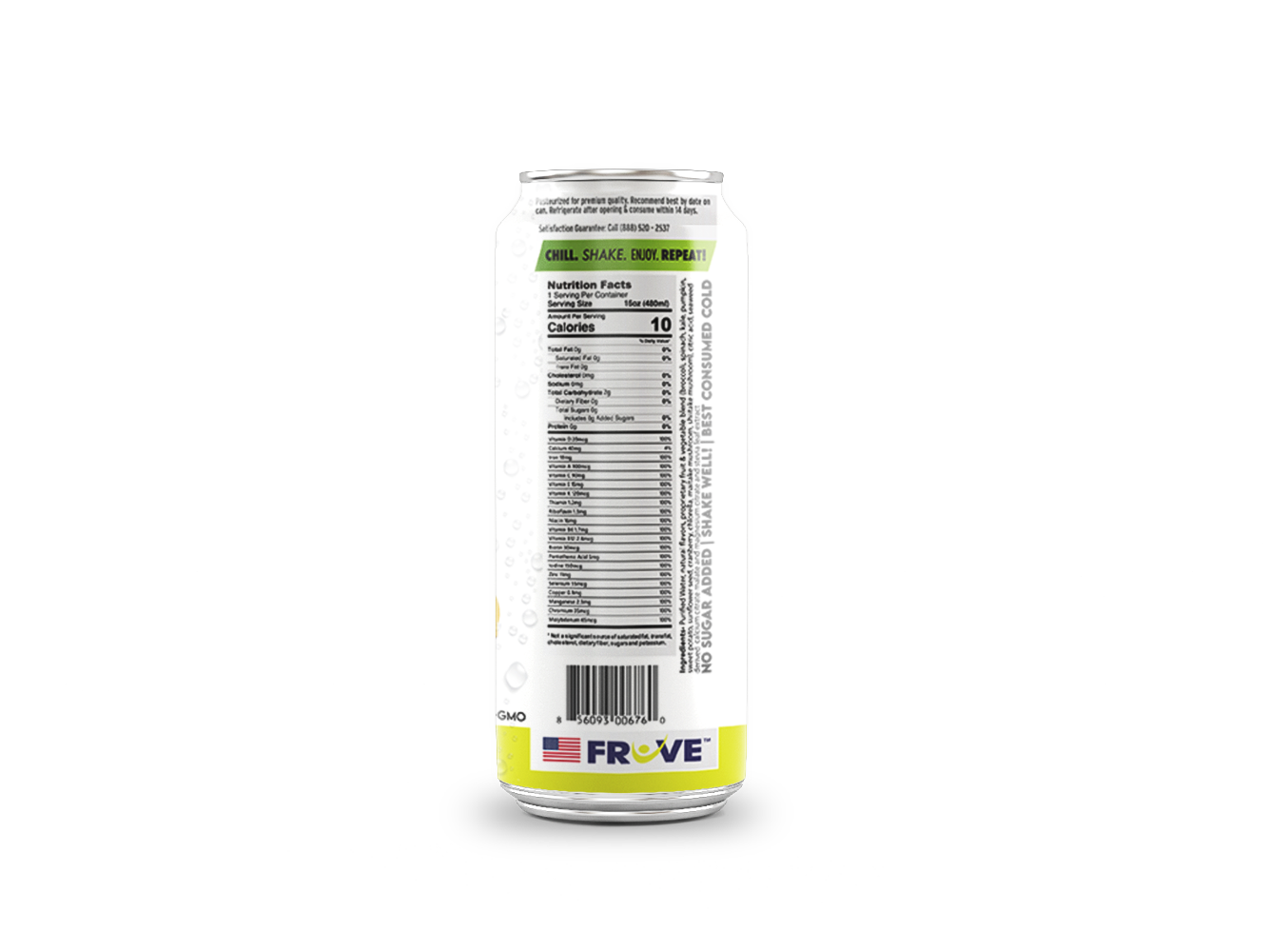 Super Water Lemon Lime FrUve