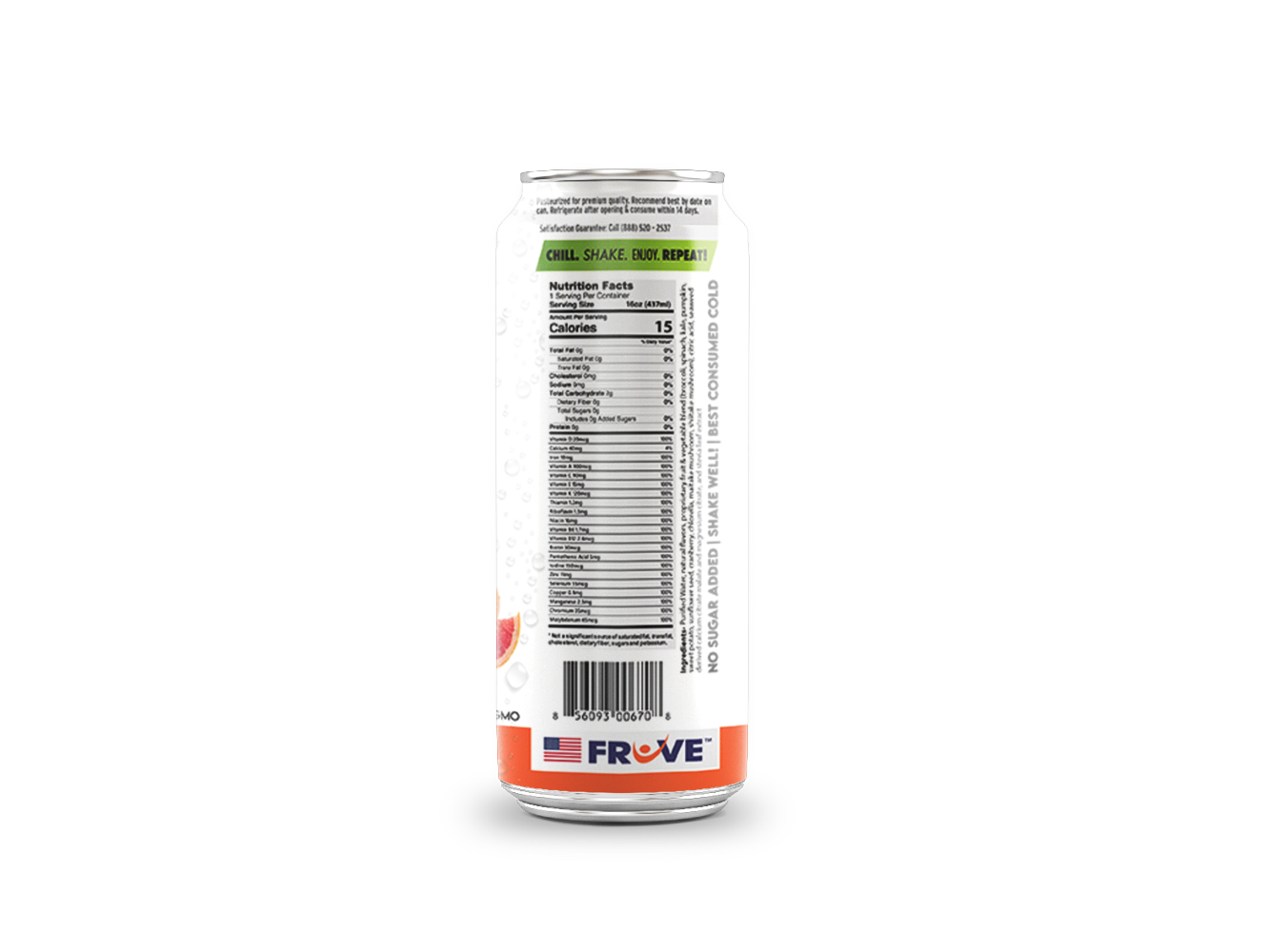 Super Water Orange Grapefruit FrUve